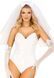 Фата невесты Leg Avenue Tiered bridal veil O/S белая