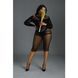 Сукня-сітка Moonlight Plus Model 03 Black XL-XXXL, Чорний, XL/XXXL