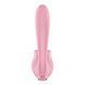 Вагінально-кліторальний вібратор із язичком Satisfyer Tongue Genius - фото товару