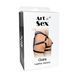 Гартеры на ноги из натуральной кожи Art of Sex Claire XS-M розовые