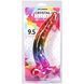 Фаллоимитатор Doc Johnson Crystal Jellies 9.5 Inch Dildo Rainbow 24,1 см - фото товара