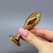 Анальна пробка (2,6 см) LOCKINK SEVANDA Pearl Rose-shape Anal Plug - фото товару