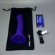 Дилдо с подсветкой Strap-On-Me Glow-LED Dildo Purple M (длина 18 см; диаметр 3,3 см) - фото товара