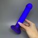 Дилдо с подсветкой Strap-On-Me Glow-LED Dildo Purple M (длина 18 см; диаметр 3,3 см) - фото товара