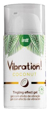 Intt Vibration Coconut Vegan рідкий вібратор (15 мл) (без упаковки) - фото