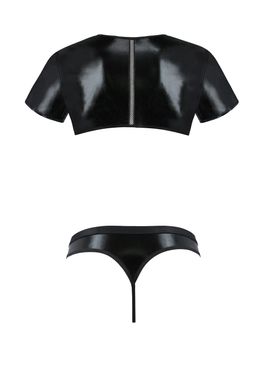 Комплект білизни для чоловіків Passion 057 SET PETER black L/XL - фото