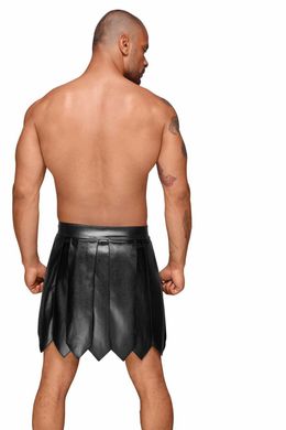 Мужская юбка гладиатора Noir Handmade H053 Eco leather men's gladiator skirt XL