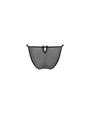 Трусики Obsessive Ivannes panties black S/M чорні