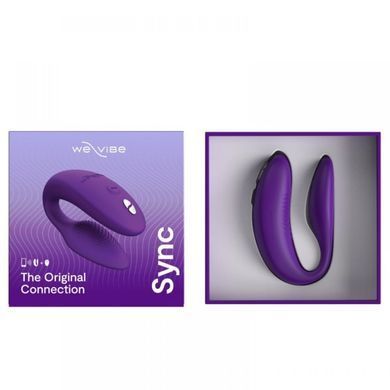 We Vibe Sync 2 Purple - смарт-вибратор для пар фиолетовый - фото