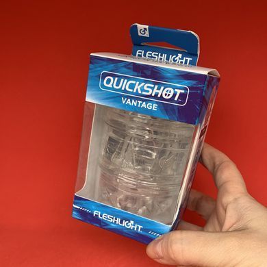 Наскрізний мастурбатор для мінету Fleshlight Quickshot Vantage - фото