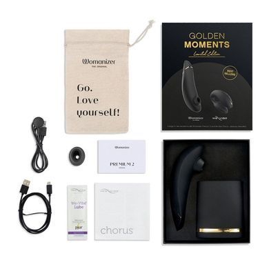 Набор секс игрушек Golden Moments limited edition Womanizer & We-Vibe