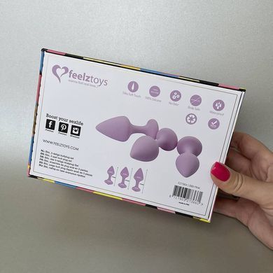 Набор анальных пробок FeelzToys Bibi Butt Pink: Твой гид в мир первого анала - фото