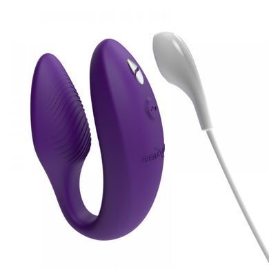 We Vibe Sync 2 Purple - смарт-вибратор для пар фиолетовый - фото