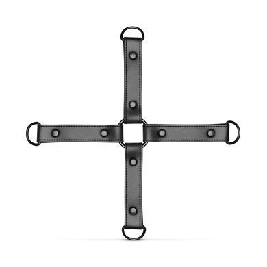 Крестовина БДСМ Bedroom Fantasies Hogtie Cuffs Set 4-Way Restrant Set - фото