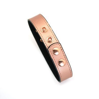 Нашийник із затискачами на соски Liebe Seele Rose Gold Memory - фото