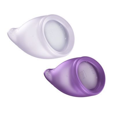 Набор менструальных чаш Fun Factory FUN CUP EXPLORE KIT Multicolored Violet (размер А + B) фиолетовый - фото