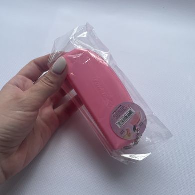 Косметичка для хранения PowerBullet Silicone Zippered Bag Pink - фото