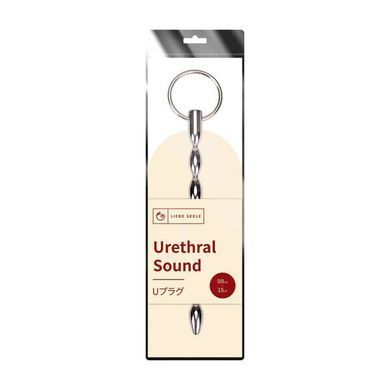 Уретральний стимулятор Liebe Seele Urethral Sound Stainless Steel 3,5-9,5 мм, 15 см