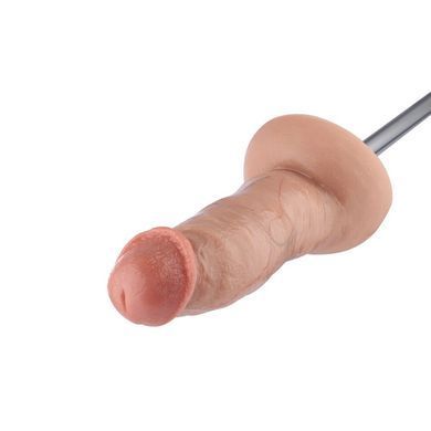 Фаллоимитатор для секс-машин Hismith Hyper Realistic Silicone Dildo, Телесный