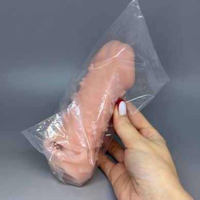 Насадка на член с отверстием для мошонки Kokos Cock Sleeve CS 009-L - фото