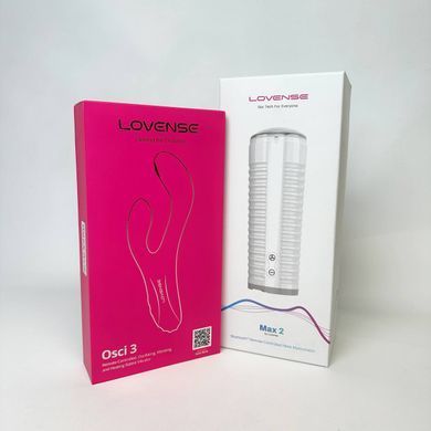 Lovense Osci 3 + Max 2: Набор для дистанционного секса