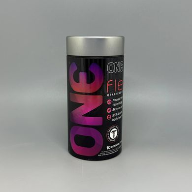 Презервативы ультратонкие с графеном ONE Flex Graphene Condom 10 шт - фото