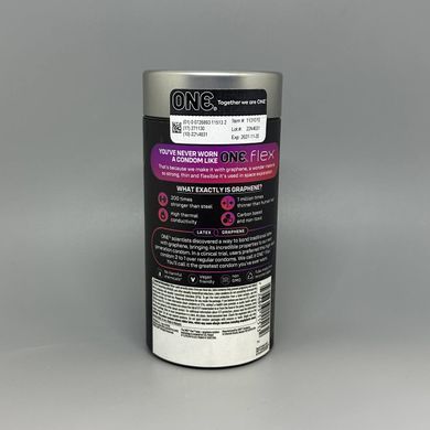 Презервативы ультратонкие с графеном ONE Flex Graphene Condom 10 шт - фото