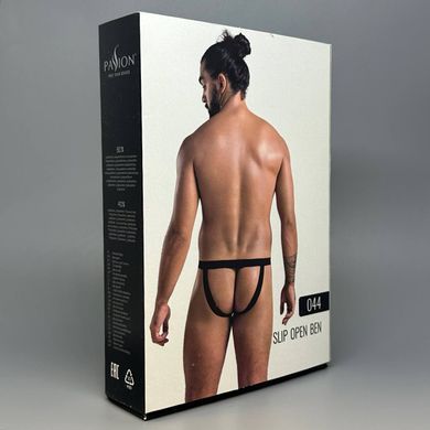 Труси чоловічі з відкритою попою Passion 044 SLIP OPEN BEN L/XL чорні