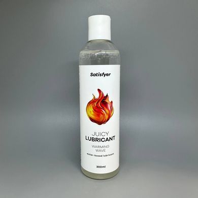 Лубрикант зігріваючий Satisfyer Juicy Lubricant Warm Wave water based 300 мл - фото