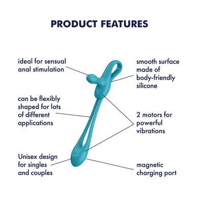 Satisfyer Plug & Play 1 - мультивібратор для пар - фото