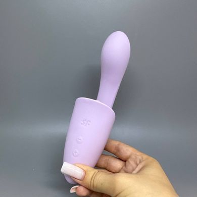 Вагінально-кліторальний вібратор із язичком Satisfyer Tongue Expert - фото