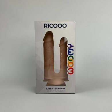 Двойной фаллоимитатор Wooomy Ricooo (17 см и 19 см) - фото