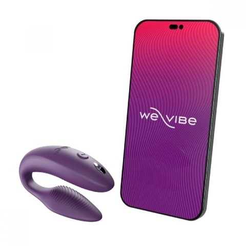 We Vibe Sync 2 Purple - смарт-вибратор для пар фиолетовый - фото