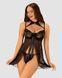 Сорочка и трусики JSY JS228165 Black S/M