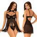 Сорочка и трусики JSY JS228165 Black S/M