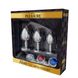 Набір анальних пробок з кристалом Alive Metal Plug Kit (3,2 см, 3,5 см, 4,1 см) - фото товару