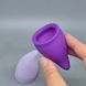 Набор менструальных чаш Fun Factory FUN CUP EXPLORE KIT Multicolored Violet (размер А + B) фиолетовый - фото товара