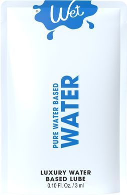 Саше Лубрикант на водній основі Wet Pure Water Based 3 мл