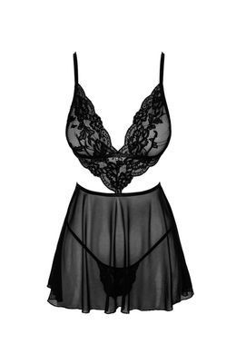 Сорочка и трусики Noir Handmade Kissable French Kiss Babydoll S/M
