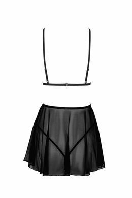 Сорочка и трусики Noir Handmade Kissable French Kiss Babydoll S/M
