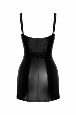 Сукня Noir Handmade F320 Starlet wetlook minidress with ring belt S