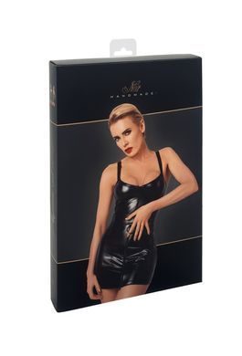 Сукня Noir Handmade F320 Starlet wetlook minidress with ring belt S