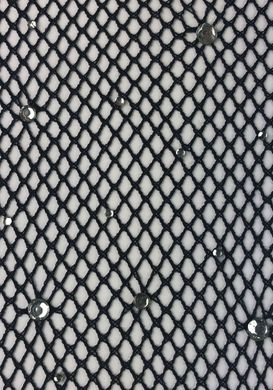 Колготки Leg Avenue Rhinestone micro net tights One size Black - фото