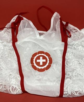 Комплект медсестры Obsessive Medica dress L/XL
