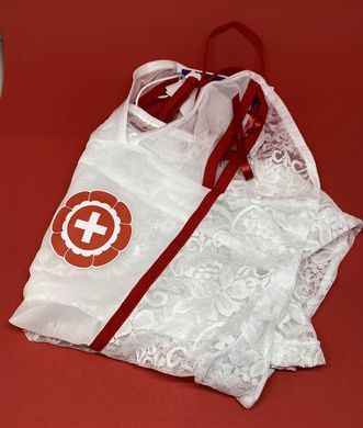Комплект медсестры Obsessive Medica dress L/XL
