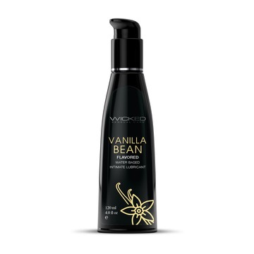 WICKED AQUA Vanilla Bean - смазка для орального секса со вкусом ванили - 120 мл - фото