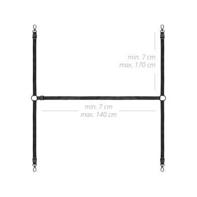 БДСМ розтяжка на ліжко Bedroom Fantasies Under the bed Restraint Set - фото
