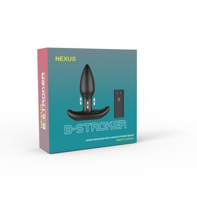 Nexus B-stroker - анальна пробка з вібрацією з пультом Д/К 4 см - фото
