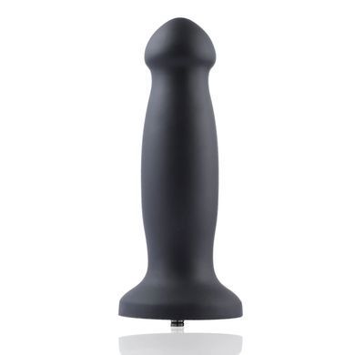 Фалоімітатор для секс-машин Hismith Black Silicone Anal Dildo 7.2"