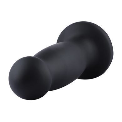 Фалоімітатор для секс-машин Hismith Black Silicone Anal Dildo 7.2"